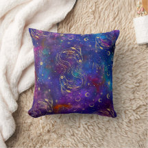 Pisces Galaxy Lance Oreiller