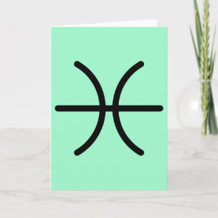 Pisces Greeting Card