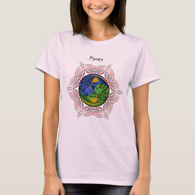 Pisces Heart T-Shirt (Front)