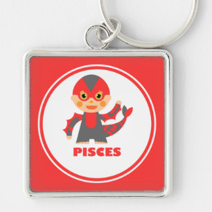 Pisces is my Zodiac Sign Keychain
