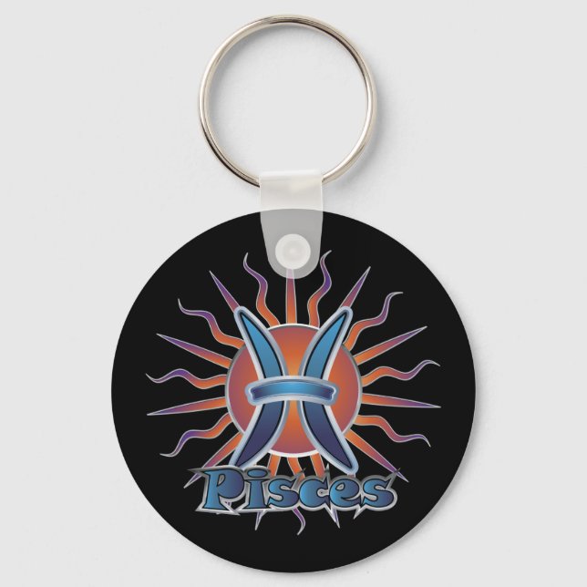 Pisces Keychain (Front)