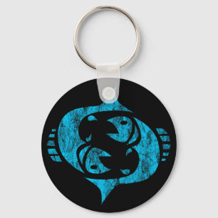 pisces keychain
