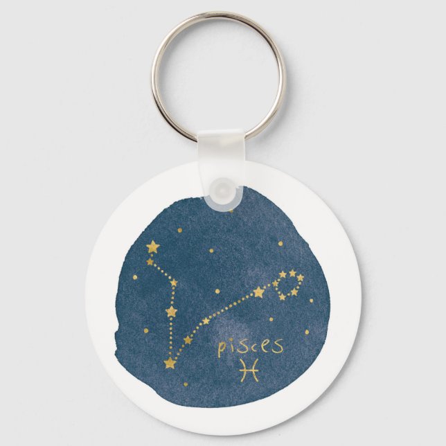 Pisces Keychain (Front)