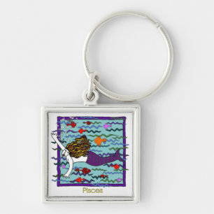 Pisces Keychain