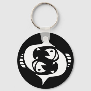 pisces keychain