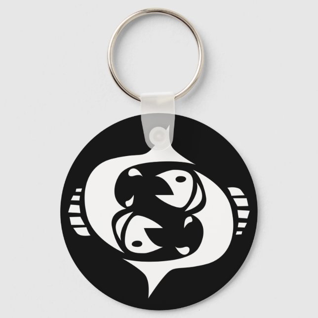 pisces keychain (Front)
