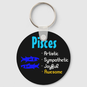 Pisces Keychain