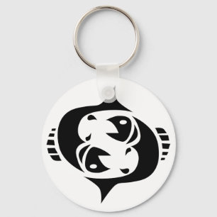pisces keychain