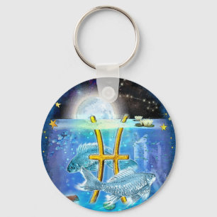Pisces Keychain