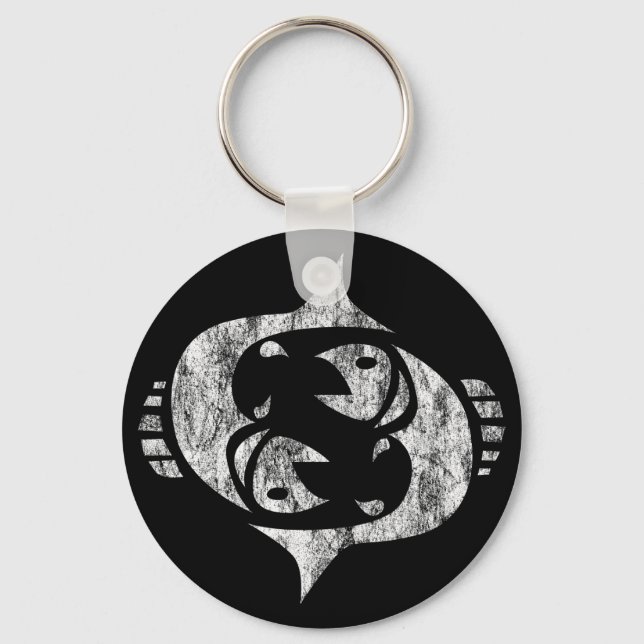 pisces keychain (Front)