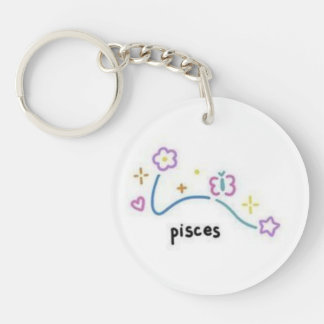 Pisces Keychain