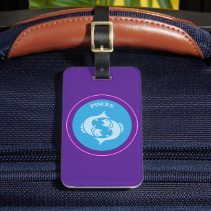 Pisces Luggage Tag