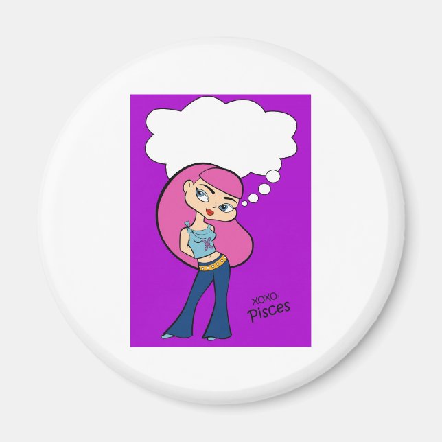 Pisces Magnet (Front)