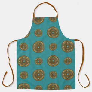 Pisces Mandala All-Over Imprimer Tablier