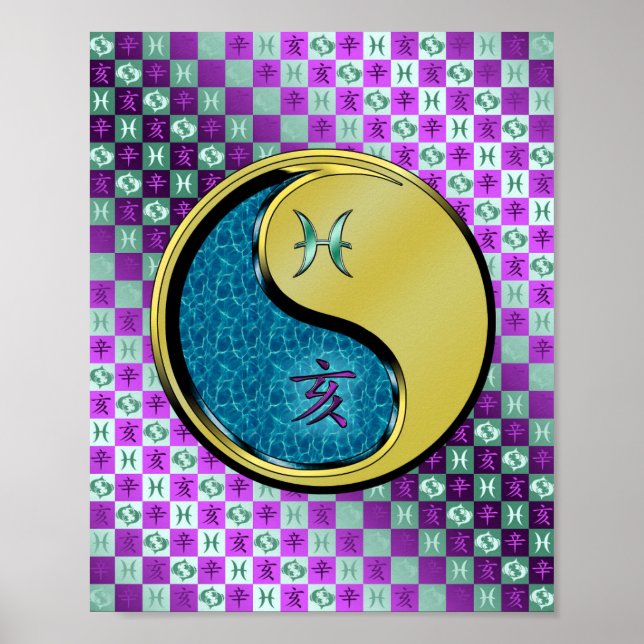 Pisces & Metal Boar Poster (Front)