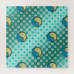 Pisces & Metal Dog Jigsaw Puzzle<br><div class="desc">For those born under the sign of Pisces in the Year of the Metal Dog.</div>