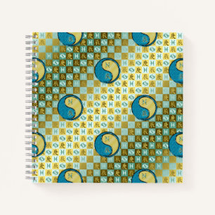 Pisces & Metal Dragon Notebook