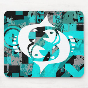 pisces mouse pad