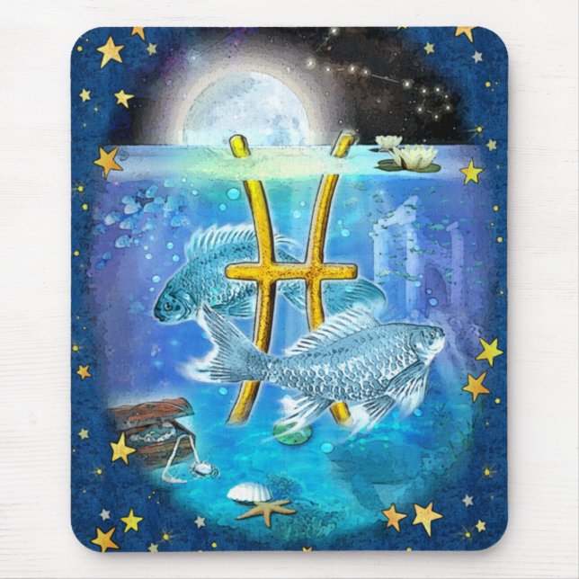 Pisces Mouse Pad (Front)