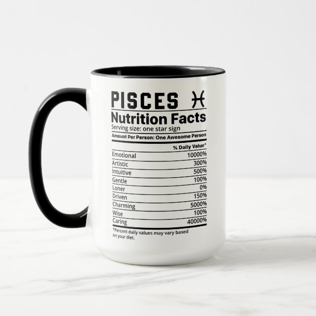 Pisces Mug (Left)