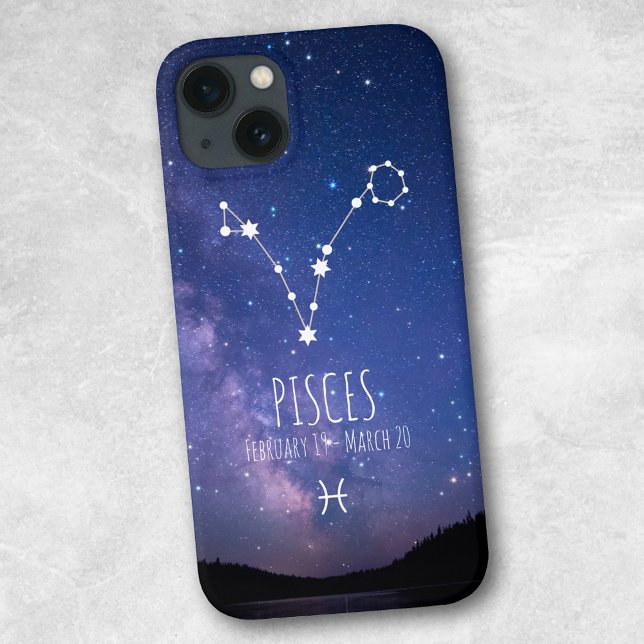 Pisces | Personalized Zodiac Constellation Case-Mate iPhone Case (Creator Uploaded)
