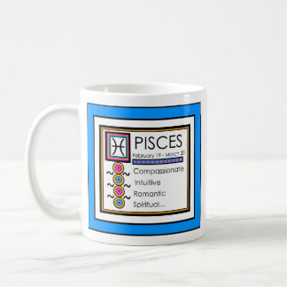 Pisces Personnalité Traits 11oz. Mug classique
