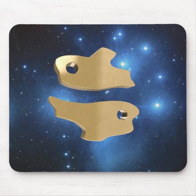 Pisces, Pesci Mouse Pad (Front)