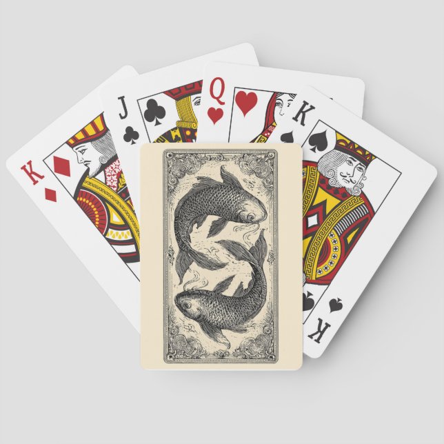 Pisces Playing Cards (Back)