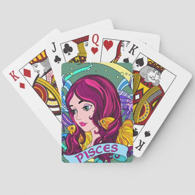 Pisces Playing Cards  (Back)