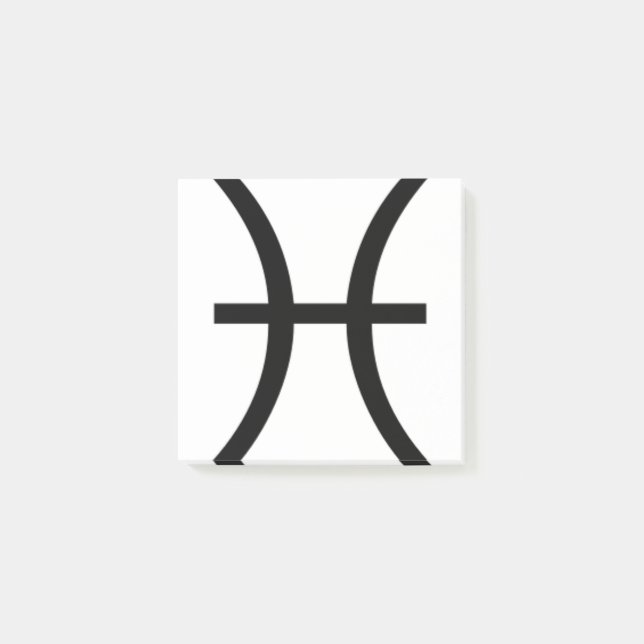 Pisces Post-it Notes (Front)