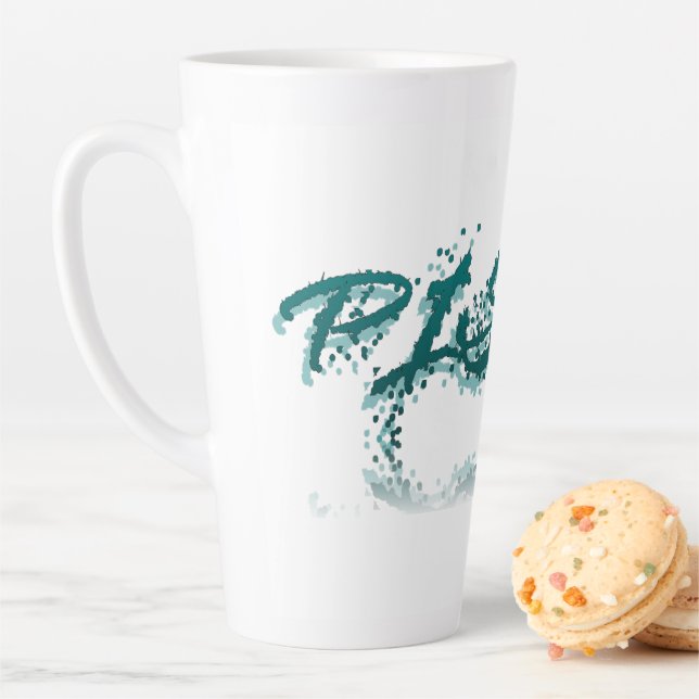 Pisces Reflection Latte Mug (In Situ)