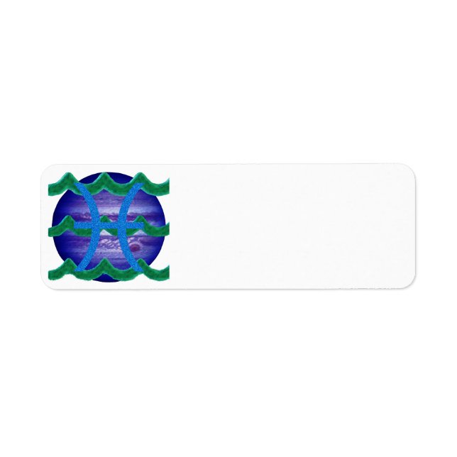 Pisces Return Address Labels (Front)