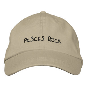 Pisces Rock Embroidered Hat