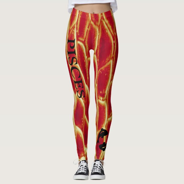 PISCES Running/Workout/Hangout Leggings (Front)