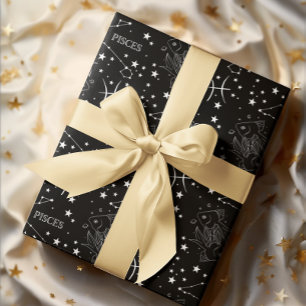 Pisces Set of 3 Wrapping Paper Sheets