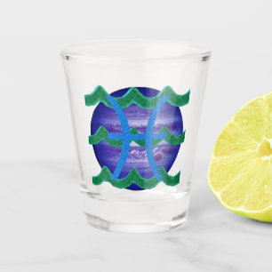 Pisces Shot Glass