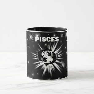Pisces sign mug