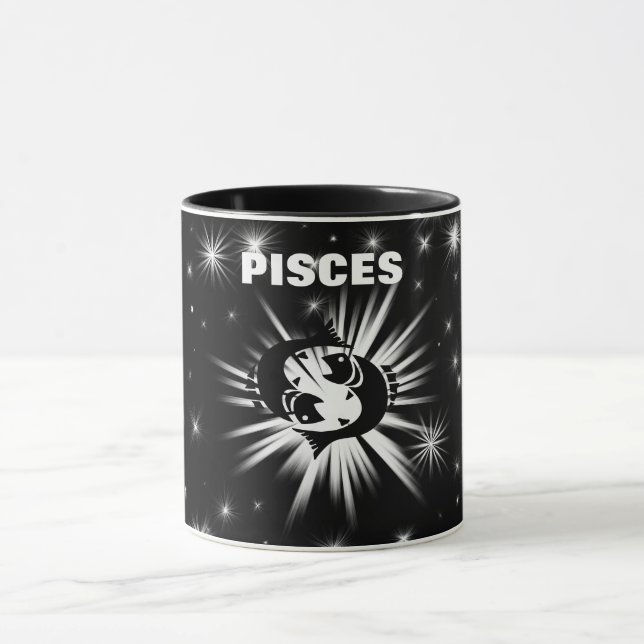 Pisces sign mug (Center)