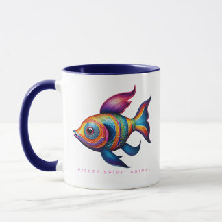 Pisces Spirit Animal Fish Alebrije Female Mug