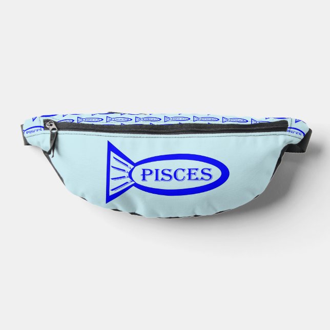 Pisces Star Sign Fish Fanny Pack (Lay Down)