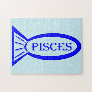 Pisces Star Sign Fish Puzzle