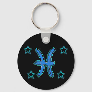 PISCES Stars Keychain
