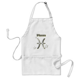 Pisces symbol standard apron