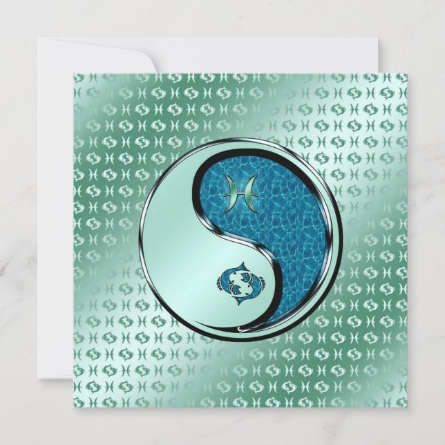 Pisces the Fish Card (Front)