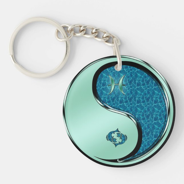 Pisces the Fish Keychain (Front)