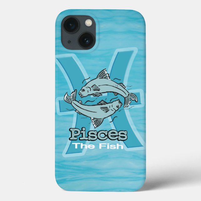Pisces The Fish water sign Case-Mate iPhone Case (Back)