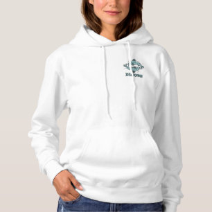 Pisces The Fish zodiac astrological zip up jacket Hoodie