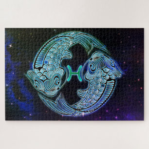 pisces the fish zodiac puzzle