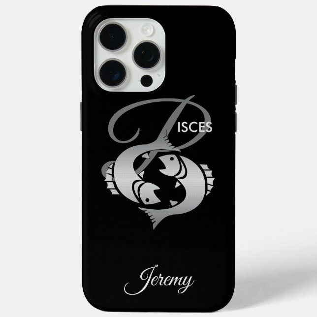 Pisces ♓ the Fish - Zodiac Sign  Case-Mate iPhone Case (Back)