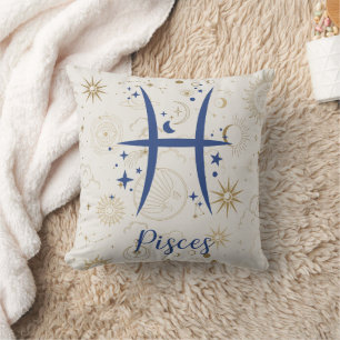 Pisces Throw Pillow